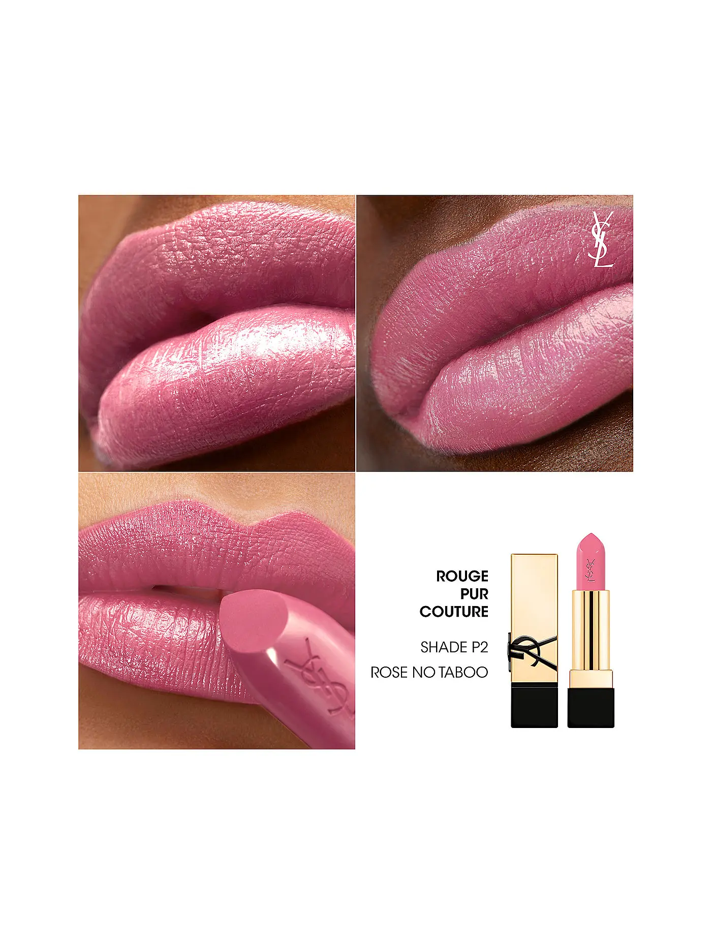 YVES SAINT LAURENT | Lippenstift - Rouge Pur Couture (R21) | dunkelrot